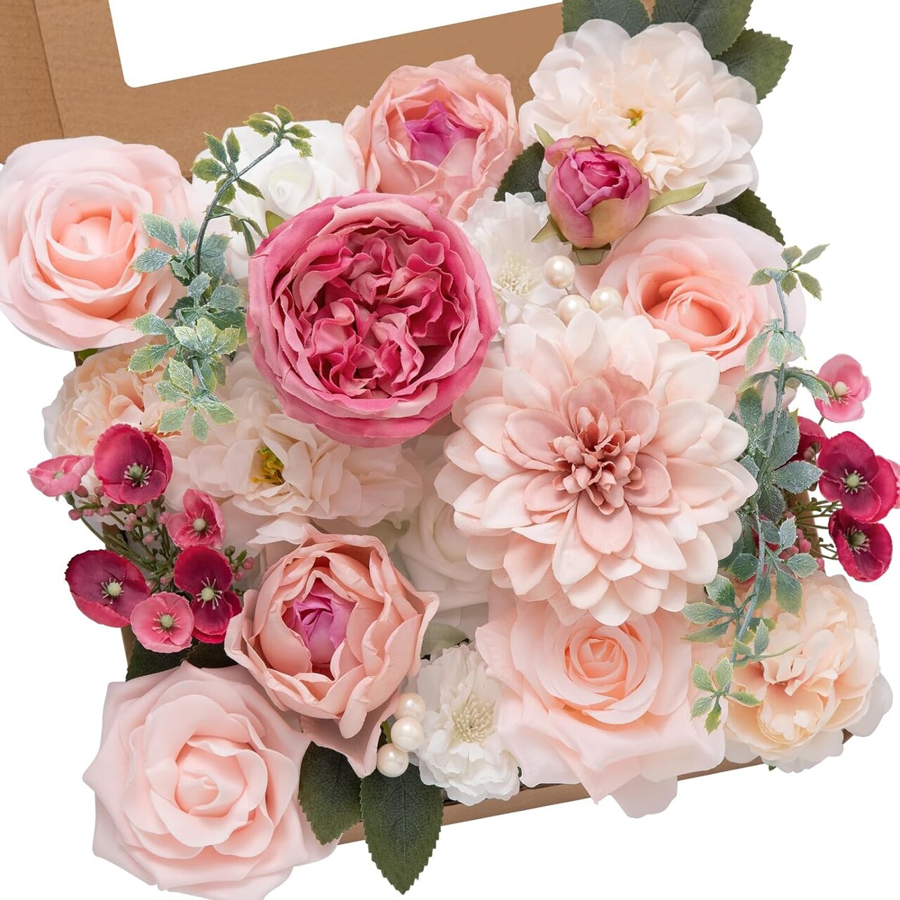 Crafting Eternal Beauty: Artificial Flower Collection for DIY Wedding Bouquets, Bridal Shower Centerpieces, and Party Decor